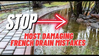 French Drains Built Right  Yard Drainage  Drainage Systems [upl. by Victoria610]