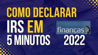 COMO DECLARAR IRS 2022 1 [upl. by Meingolda]