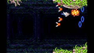 SNES Gradius 3  Gameplay 5  Stage 6  Plant [upl. by Nnairak]