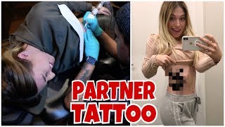 Wir lassen uns ein Partner Tattoo stechen 😱😳  BibisBeautyPalace [upl. by Noirret]