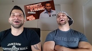 quotTerrorists vs Indiansquot  Russell Peters REACTION [upl. by Eylloh580]