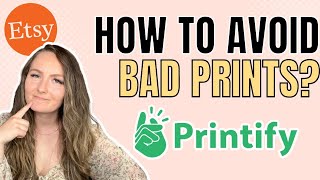 How To Make Sure Your White Ink Prints Well On Dark Colors Printify Quality Test Gildan 18000 [upl. by Noryk]