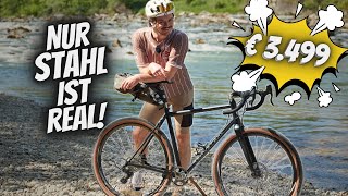 Stahlgravelbike von RENNSTAHL im Test  853 Gravel mit Top Ausstattung 💯 [upl. by Schulman]