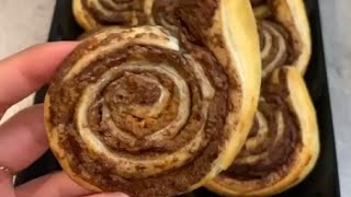 Roulés Nutella spéculos recette facile et rapide [upl. by Aynas]