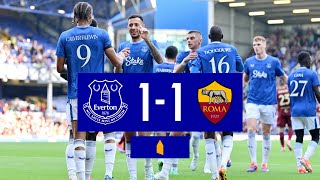 EVERTON 11 AS ROMA  Preseason highlights [upl. by Magen745]