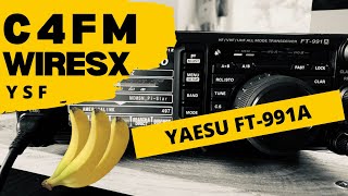 C4FM WiresX on a Yaesu FT991A Easy Op [upl. by Hpseoj179]