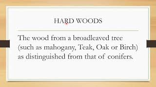 Hardwoods and Softwoods The Difference [upl. by Assiram]