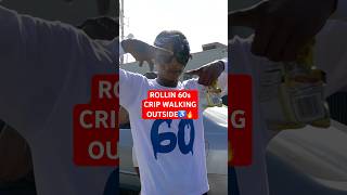 Rollin 60s Crip Walking Outside♿️ trending shorts viralvideo crips california viralshorts [upl. by Anirrak]