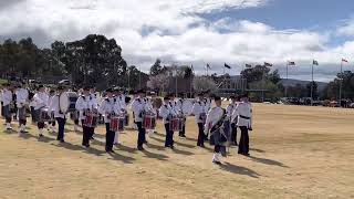 ADFA Open Day 2022 Marching Band [upl. by Apollo6]