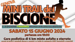 Mini Trail del Biscione del 15 Giugno 2024 [upl. by Isyad]