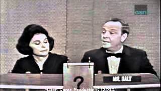 Whats My Line Charles Nelson Reilly Special Guest 1964 [upl. by Bijan301]