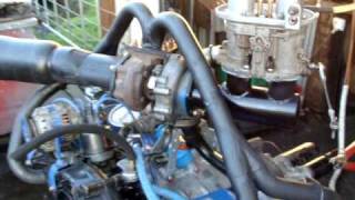 2387cc Turbo VW OffRoad Racing Engine Running Type 3 [upl. by Nygem]