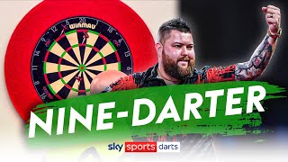 MICHAEL SMITH hits NINEDARTER in FINAL 🤯  BEST DARTS LEG EVER [upl. by Meredeth]