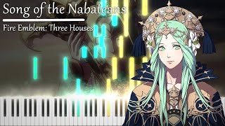 Fire Emblem Three Houses  Song of the Nabateans Piano Instrumental Piano amp Vocal Arrangement [upl. by Ajit905]