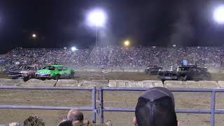 Rockingham County Fair Stock Fullsize Demo Derby 2024 [upl. by Etnomed]