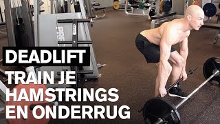 DEADLIFT De juiste techniek [upl. by Gunther]