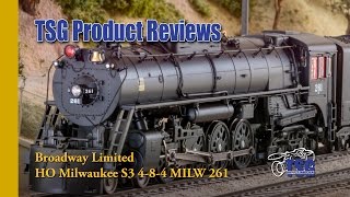 HO Scale 484 DCC Steam Locomotive Broadway Limited Product Review [upl. by Yenruoj984]