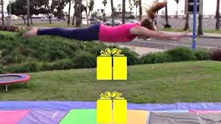 Gymnastics Invisible Box Challenge With Coach Meggin [upl. by Previdi]