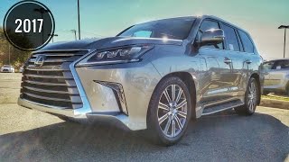 2017  2018 Lexus LX570 Review The Most Expensive Lexus SUV Review Start Up Interior Exterior [upl. by Ilime]