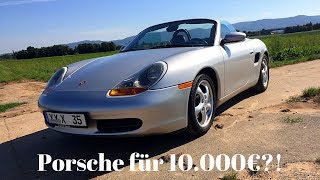 Porsche Boxster 986 Test  Porsche für 10000 Euro [upl. by Aryn]