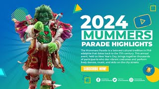 Mummers 2024 Parade Highlights [upl. by Rosmunda979]