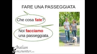 Italian verbs  FARE [upl. by Walther]