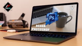 COMO ATIVAR CONFIGURAR E CENTRALIZAR A RÃ‰GUA NO PHOTOSHOP EM 2024 [upl. by Ty]