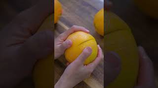 Try This New Method to Peel Oranges [upl. by Neill]