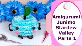 Amigurumi Junimo Stardew Valley Parte 1 junimo stardewvalley [upl. by Haslam]