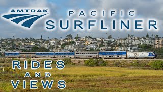 Amtrak Pacific Surfliner Rides and Views [upl. by Meter432]