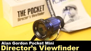 Alan Gordon Enterprises Mini Directors Viewfinder Review  Unbox Viewfinder  Focal Length Finder [upl. by Borrell]