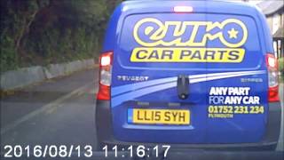 EURO CAR PARTS DANGEROUS DRIVER REG LL15 SYH [upl. by Amalburga407]