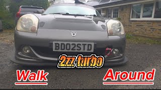 Mr2 Roadster 2zz turbo walk around [upl. by Graner871]