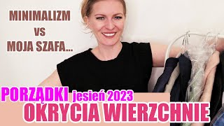 MILION JESIENNYCH KURTEK I PŁASZCZY 😅 PORZĄDKI W SZAFIE 2023 cz5 SPRZĄTAM SWOJĄ SZAFĘ ShoeLove [upl. by Abrahan]