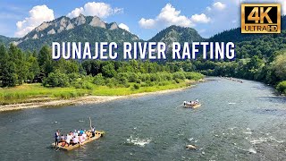 Dunajec River Rafting in Pieniny National Park in Poland [upl. by Nalyr347]