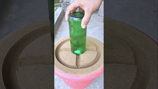 satisfying sand potterycake experiment art art صهرالمعادن صب المنيم نحاس حدید صناعات صب [upl. by Trepur36]