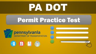 Pennsylvania Permit Practice Test 2023 PA DOT Driver and Teen Licensing Written Test [upl. by Felice]