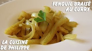 Fenouil braisé au curry [upl. by Zerep]