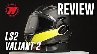 LS2 Valiant 2  analyse du nouveau casque modulable [upl. by Adlar17]