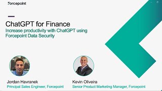 ChatGPT for Finance  Using ChatGPT with Forcepoint Data Security [upl. by Enitsud]