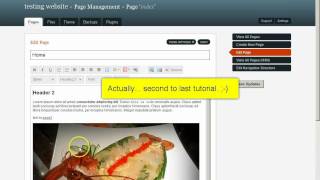 GetSimpleCMS part6 essential pluginsmp4 [upl. by Ardnazxela]