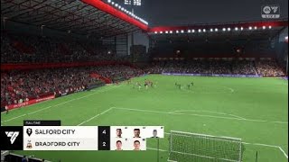 EA SPORTS FC 24 Salford City 4 Bradford City 2 [upl. by Caswell61]