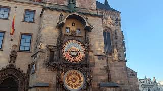 Prague Astronomical Clock 2 [upl. by Aihsetan]