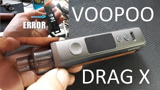 VOOPOO Drag X  DISASSEMBLE AND REPAIR [upl. by Anelej]