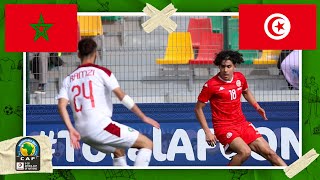 Morocco vs Tunisia  AFCON U20 HIGHLIGHTS  2262021  beIN SPORTS USA [upl. by Raknahs334]