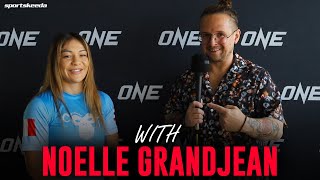 Noelle Grandjean ready to take unexpected opportunity for ONE Championship title shot [upl. by Rush]