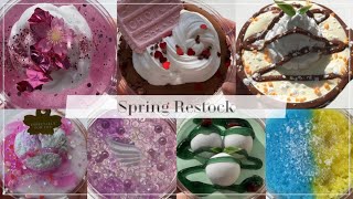 《メルカリスライム販売》SpringRestock 316火2000〜販売start🌸 [upl. by Ainaj281]