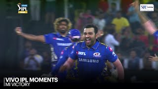 VIVO IPL Moments  MI v CSK [upl. by Akilaz]