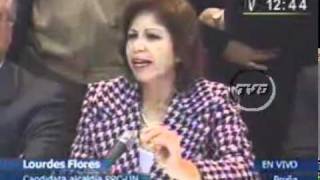 Lourdes Flores reconoció a Susana Villarán como ganadora en las elecciones municipales [upl. by Yebloc854]