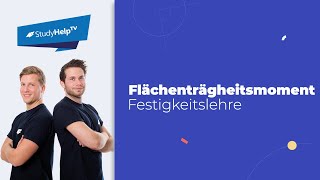 Flächenträgheitsmoment mit Tabellenverfahren Technische Mechanik StudyHelp [upl. by Laks598]